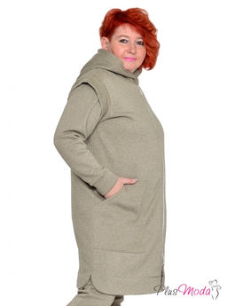 Жилет Модель №1785 размеры 44-84 - Plusmoda фото 4