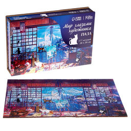 Пазл деревянный фигурный Мир глазами художника, сложный - Puzzle фото 10