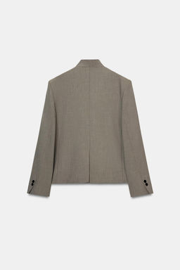 HIGH NECK BLAZER ZW COLLECTION - Zara фото 9