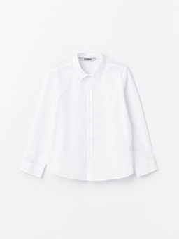 Basic Uzun Kollu Erkek ?ocuk G?mlek