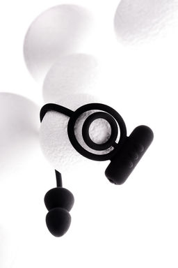 Анальная пробка Erotist с дополнительной стимуляцией, силикон, черная фото 10