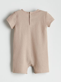 Bisiklet Yaka Basic Erkek Bebek Tulum