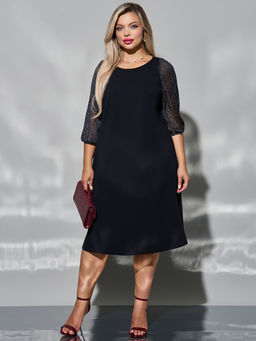 Платье 0218-2 чёрный кварц - Dora фото 134