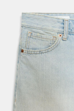 TRF MID-RISE DENIM BERMUDA SHORTS - Zara фото 15