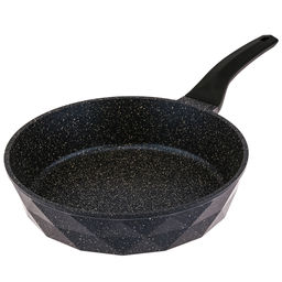 Сковорода с тефлоновым покрытием д28см "Бриллиант Blue", h7,1см, s0,38см, ручка из термостойкого пластика (Россия)