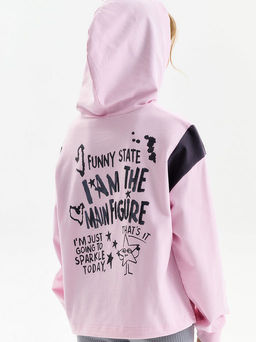 PELICAN, толстовка для девочек, Светло-розовый