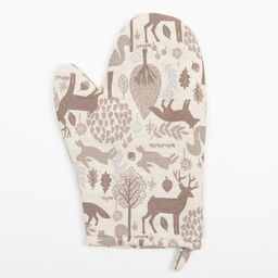 Варежка-прихватка Доляна Forest dwellers 20×27 см, 100% хл, ватин 250 г/м²