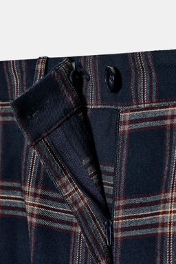 CHECKED CARGO BALLOON TROUSERS - Zara фото 7