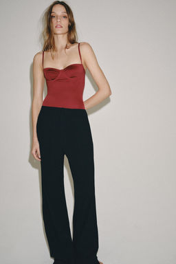 BODY LENCERO POLIAMIDA / teja oscuro - Zara фото 2