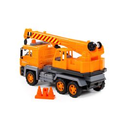 Алмаз, автомобиль-кран инерционный (в коробке) - Полесье фото 3