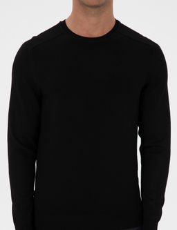 Siyah Slim Fit Bisiklet Yaka Triko Kazak - Pierre cardin фото 6
