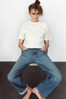 FLORAL T-SHIRT - Zara фото 9