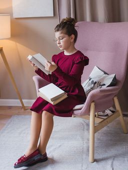 Платье s0139 - Радужный хлопок фото 4