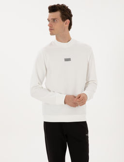 Beyaz Regular Fit Sweatshirt - Pierre cardin фото 3