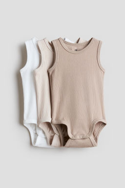 Pack de 3 bodies sin mangas - H&m фото 5