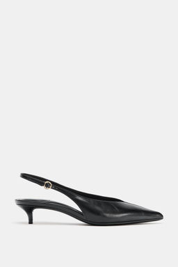 ZAPATO KITTEN DESTALONADO / Negro - Zara фото 3