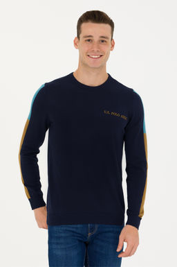 U. S. Polo Assn Мужской темно-синий свитер - U.s. polo assn фото 15