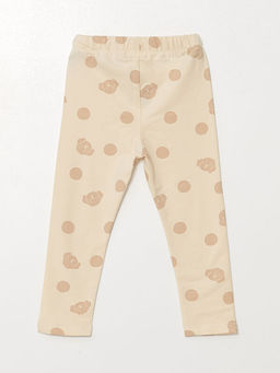 Beli Lastikli Bask?l? K?z Bebek Tayt - Waikiki фото 2