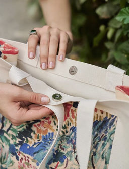 сумка 100% хлопок(канвас) авторский принт ВАН ГОГ - Sahar art lab фото 7