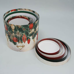 Набор подарочных коробок 5 в 1 Классический Новый год, 13 х 1419.5 х 22 см - Дарите счастье фото 3