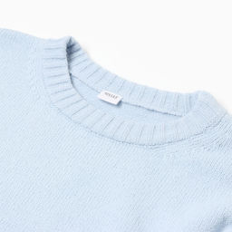 Джемпер женский MINAKU: Knitwear collection, светло-голубой, размер 46-48