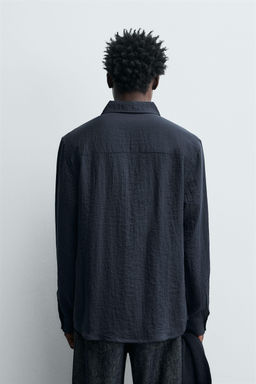 FLOWING RELAXED FIT SHIRT - Zara фото 3