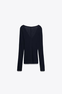 V-NECK T-SHIRT - Zara фото 4
