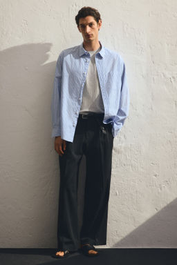 Camisa de popelina Loose Fit - H&m фото 5