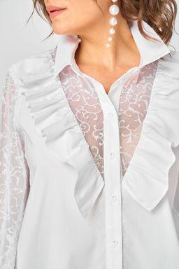 Блуза EVA GRANT 7174-1В белый