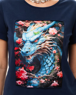 Футболка с шелковой вставкой - Sahar art lab фото 4