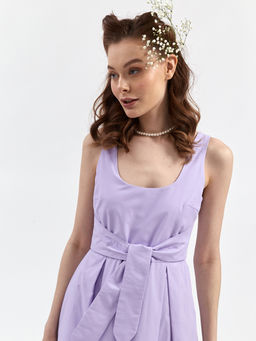 Сарафан с поясом - Tantino фото 9