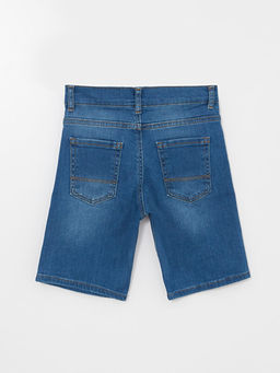 Y?rt?k Detayl? Erkek ?ocuk Jean ?ort - Waikiki фото 3