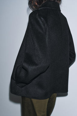 WOOL BLEND JACKET ZW COLLECTION - Zara фото 3