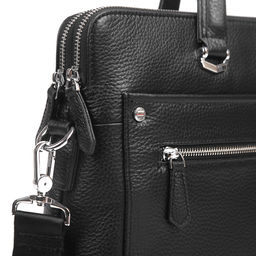 Сумка мужская, кожа, MIRONPAN 20122 Черный