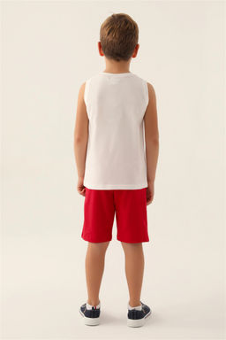 Кремовый пижамный комплект для мальчика - U.s. polo assn фото 4