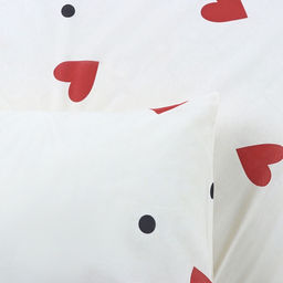 Постельное бельё Этель 2 сп First love 175*215 см, 200*220 см, 70*70 см -2 шт, бязь 125 г/м2, хл 100%  фото 3