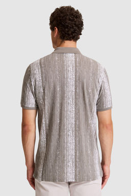 Erkek Gri Regular Fit Polo Yaka TiЕГrt - U.s. polo assn фото 5