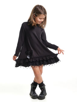 Платье нарядное для новогодних праздников и утренников UD 8055 черный