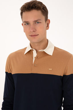 Erkek Camel Sweatshirt