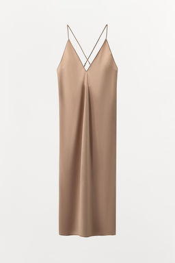 VESTIDO FORRO TIRANTES MULTIPOSICI?N / rosa claro - Zara фото 3