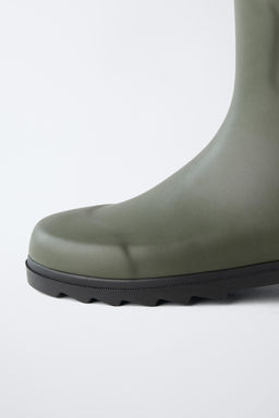 KNEE-HIGH WELLINGTON BOOTS - Zara фото 6
