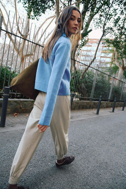 ZIP-UP KNIT CARDIGAN - Zara фото 4