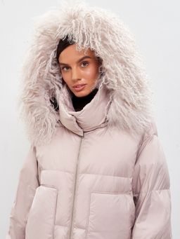 Conso/WDSF 220503 - panna cotta Пуховая Куртка  фото 2