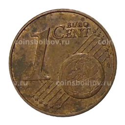 1 евроцент 2002 года J Германия