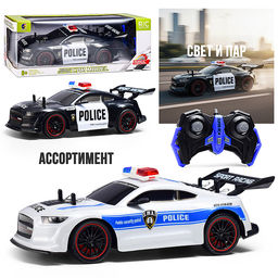 Машина "Полицейский шторм" р/у, 27 MHz. в коробке