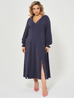 Платье 0336-1с графит