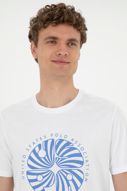 Мужская белая футболка Неожиданная скидка в корзине - U.s. polo assn фото 9