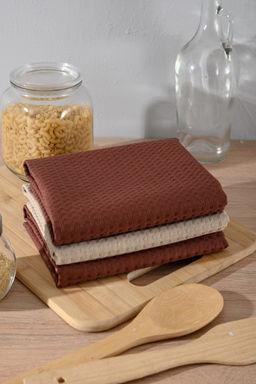 Набор вафельных полотенец в подарочной упаковке