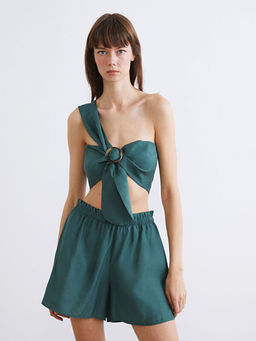 Modal Kar???ml? Kad?n ?ortlu Pijama Tak?m?