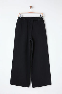 Mavi Beli Lastikli Normal Bel Ekstra Wide Leg Palazzo Jeans TWOSS25JE00037 - Trendyolmilla фото 5